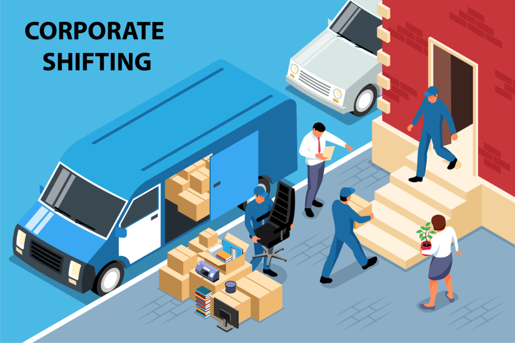 "Seamless corporate shifting by Asha Packers & Movers! 🏢🚚 Expertly handle your office relocation."