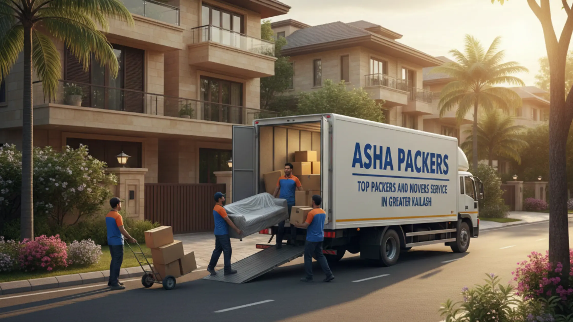 Loading and unloading service for packers and movers in Delhi