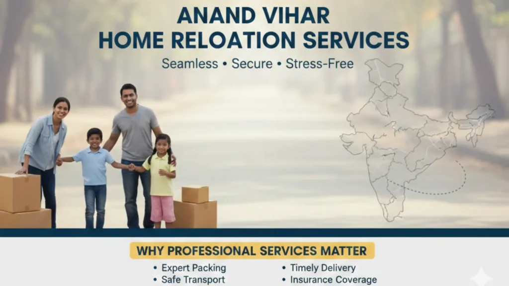 Top Home Relocation Services Anand Vihar Delhi