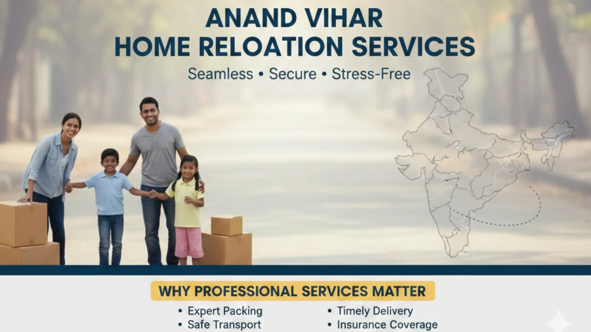 Top Home Relocation Services Anand Vihar Delhi