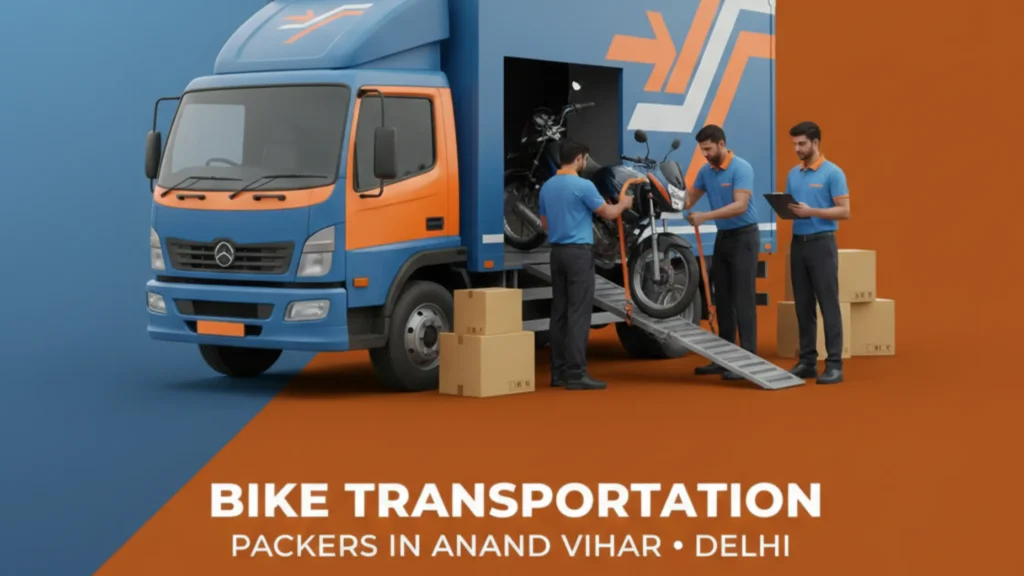 Bike Transportation Packers in Anand Vihar | Asha Movers