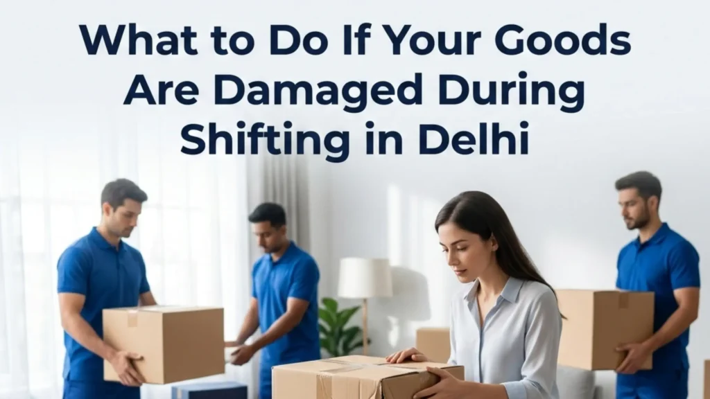 What to Do If Your Goods Are Damaged During Shifting