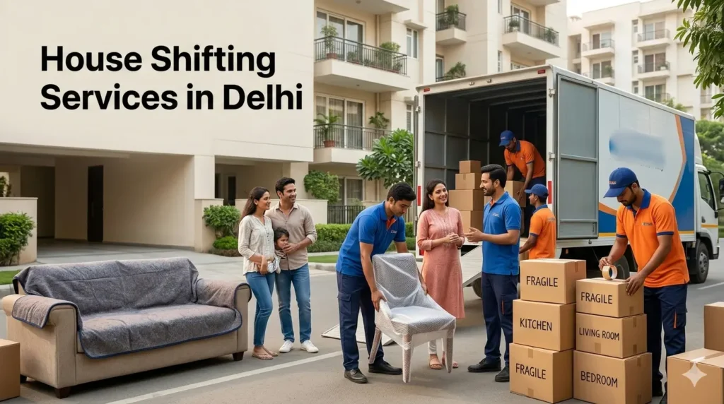 House Shifting Services in Delhi — Complete Step-by-Step Process Guide 2026