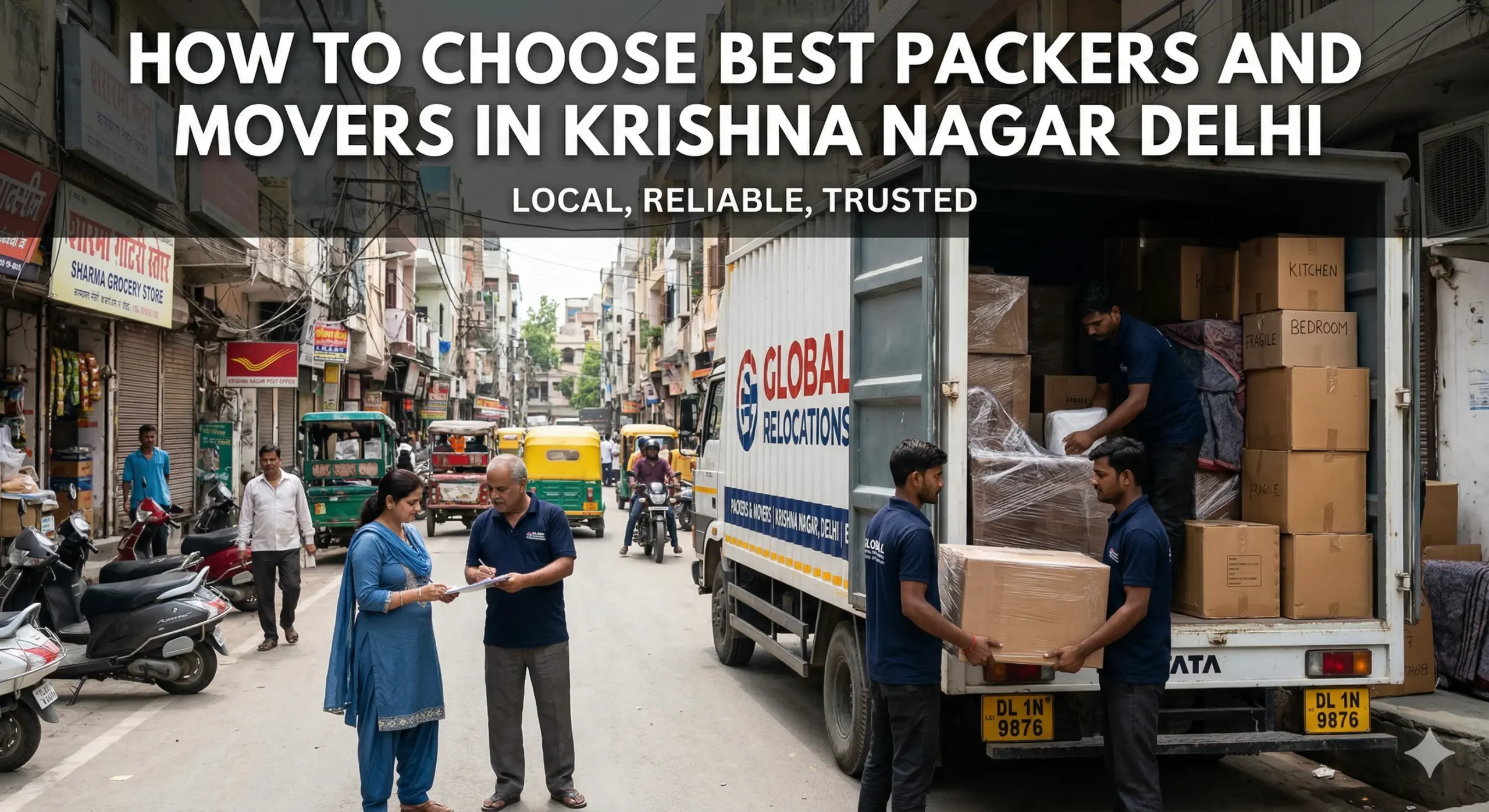 Packers and Movers in Krishna Nagar Delhi