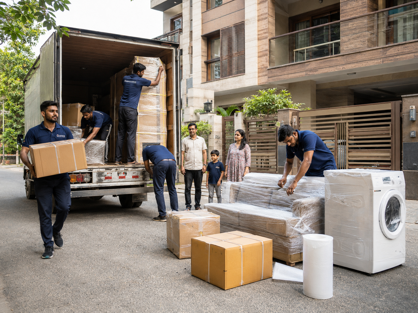 Packers and movers in Nirman Vihar Delhi for house shifting and relocation services
