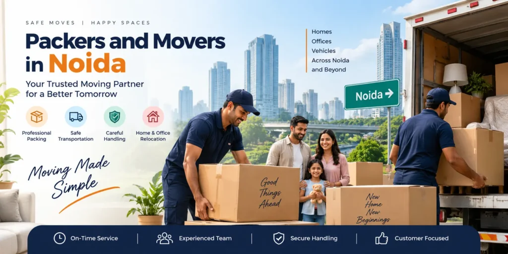 Packers and Movers in Noida: Reliable Moving Services